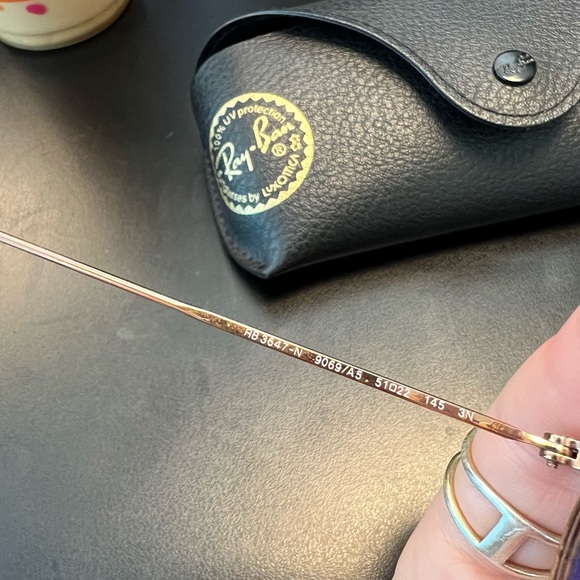 Ray ban round double ridge women’s sunglasses - Picture 5 of 5